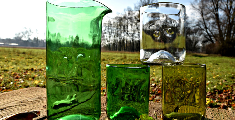 Glasdesign von Jesper Jensen – glass design of Jesper Jensen